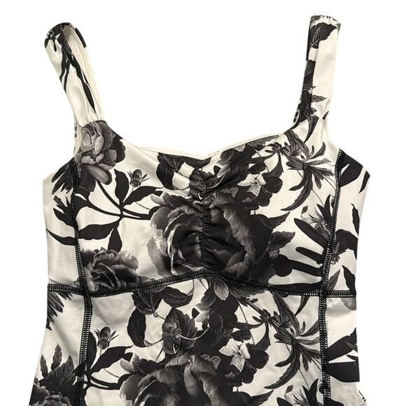 Lululemon Floral Aria Tank Size 2 - Picture 2 of 5